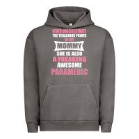 Pigment Tornado never underestimate mommy paramedic Urban Hoodie - artisFamous