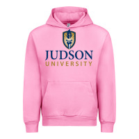 Fuchsia Pink Judson College Urban Hoodie - artisFamous
