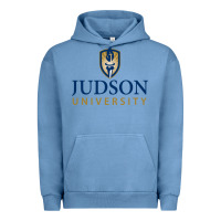 Pigment Pebble Blue Judson College Urban Hoodie - artisFamous