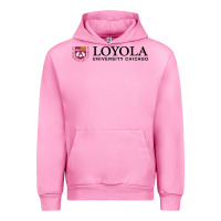 Fuchsia Pink Loyola College Chicago Urban Hoodie - artisFamous