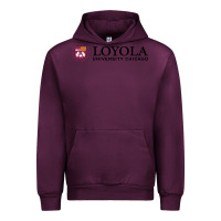 Mauve Wine Loyola College Chicago Urban Hoodie - artisFamous