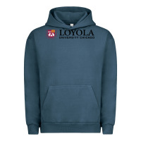 Pigment Midnight Navy Loyola College Chicago Urban Hoodie - artisFamous