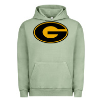 Pigment Oil Green grambling tigers Urban Hoodie - artisFamous