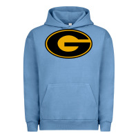 Pigment Pebble Blue grambling tigers Urban Hoodie - artisFamous