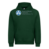 Forest Green National Louis College Urban Hoodie - artisFamous