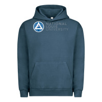 Pigment Midnight Navy National Louis College Urban Hoodie - artisFamous