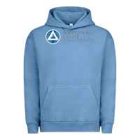 Pigment Pebble Blue National Louis College Urban Hoodie - artisFamous