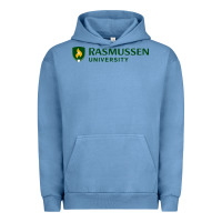 Pigment Pebble Blue Rasmussen College Urban Hoodie - artisFamous
