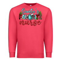 Cardinal santa s favorite nurse Premium Sweatshirt - JahusDesignShop
