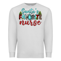 Dove Grey santa s favorite nurse Premium Sweatshirt - JahusDesignShop