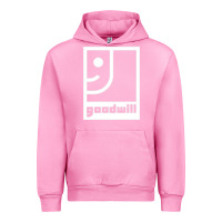 Fuchsia Pink goodwill classic Urban Hoodie - artisFamous