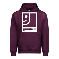 Mauve Wine goodwill classic Urban Hoodie - artisFamous