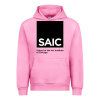 Fuchsia Pink School of The Art Institute of Chicago College Urban Hoodie - artisFamous