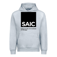 Heather Grey School of The Art Institute of Chicago College Urban Hoodie - artisFamous
