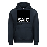 Navy School of The Art Institute of Chicago College Urban Hoodie - artisFamous