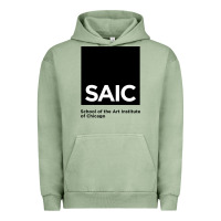 Pigment Oil Green School of The Art Institute of Chicago College Urban Hoodie - artisFamous