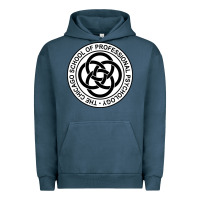Pigment Midnight Navy The Chicago School of Professional Psychology Urban Hoodie - artisFamous