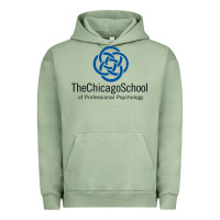 Pigment Oil Green The Chicago School of Professional Psychology Urban Hoodie - artisFamous