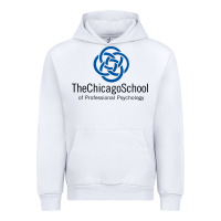 White The Chicago School of Professional Psychology Urban Hoodie - artisFamous