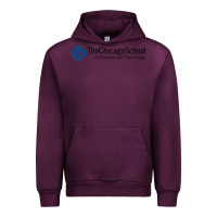 Mauve Wine The Chicago School of Professional Psychology Urban Hoodie - artisFamous