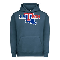 Pigment Midnight Navy louisiana tech athletics Urban Hoodie - artisFamous