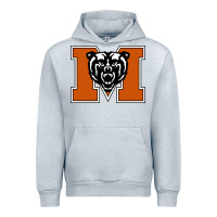 Heather Grey mercer bears Urban Hoodie - artisFamous