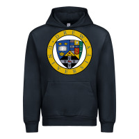 Navy drew university Urban Hoodie - artisFamous