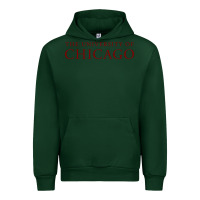Forest Green College of Chicago Urban Hoodie - artisFamous