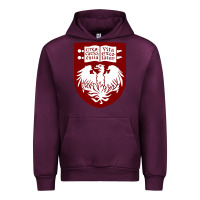 Mauve Wine College of Chicago Urban Hoodie - artisFamous