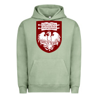 Pigment Oil Green College of Chicago Urban Hoodie - artisFamous
