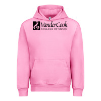 Fuchsia Pink Vandercook College of Music Urban Hoodie - artisFamous
