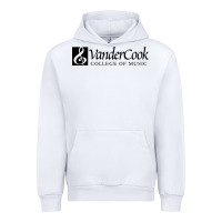 White Vandercook College of Music Urban Hoodie - artisFamous
