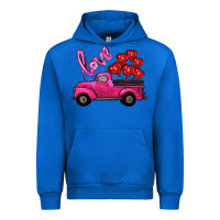 Cobalt valentines day turck with balloons Urban Hoodie - RanaPortraitStore