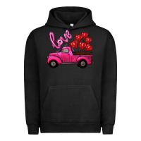 Pigment Black valentines day turck with balloons Urban Hoodie - RanaPortraitStore