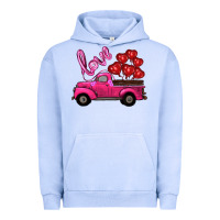 Valentines Day Turck With Balloons Urban Hoodie | Teevron