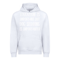White dog sledding is importanter Urban Hoodie - artisFamous