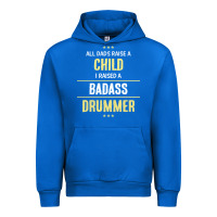 Cobalt i raised a badass drummer Urban Hoodie - artisFamous