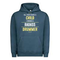 I Raised A Badass Drummer Urban Hoodie | Teevron