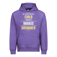 Tulip i raised a badass drummer Urban Hoodie - artisFamous