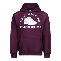 Mauve Wine funny mall walking state champions Urban Hoodie - artisFamous