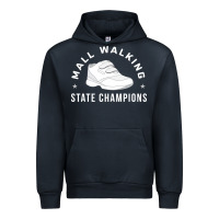 Navy funny mall walking state champions Urban Hoodie - artisFamous