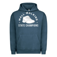 Pigment Midnight Navy funny mall walking state champions Urban Hoodie - artisFamous