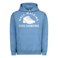 Pigment Pebble Blue funny mall walking state champions Urban Hoodie - artisFamous