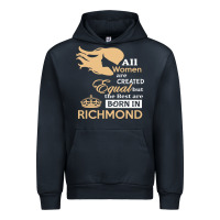 Navy women are born in richmond Urban Hoodie - artisFamous