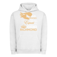 Pigment Lunar Rock women are born in richmond Urban Hoodie - artisFamous