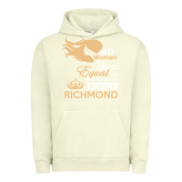 Pigment Pistachio women are born in richmond Urban Hoodie - artisFamous