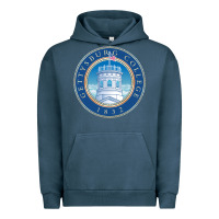 Pigment Midnight Navy gettysburg college Urban Hoodie - artisFamous
