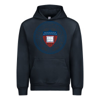 Navy howard university Urban Hoodie - artisFamous