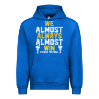Cobalt vikings we almost always almost win   funny sports Urban Hoodie - artisFamous