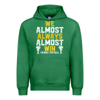 Emerald vikings we almost always almost win   funny sports Urban Hoodie - artisFamous